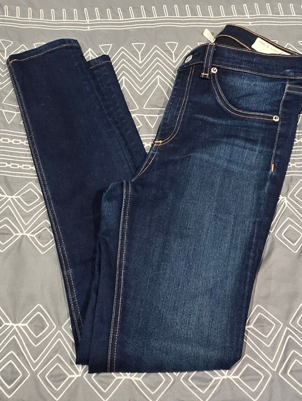 Rag & Bone High Rise Skinny Jean Size 27